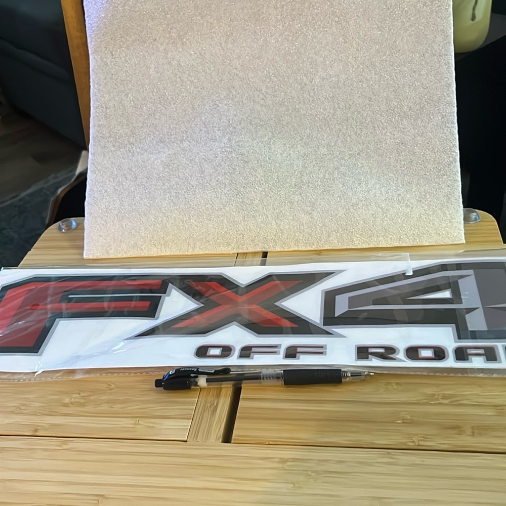 F X 4 Off Road, 17 inch new bumper sticker